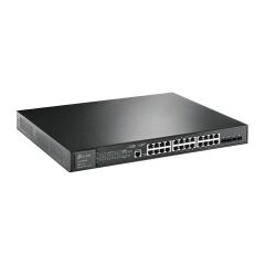 Tp-Link Omada Tl-Sg3428Xmp 24 Port Gigabit + 4X10Gb Sfp Uplink Yöneti̇lebi̇li̇r 384W Poe Rackmount Switch