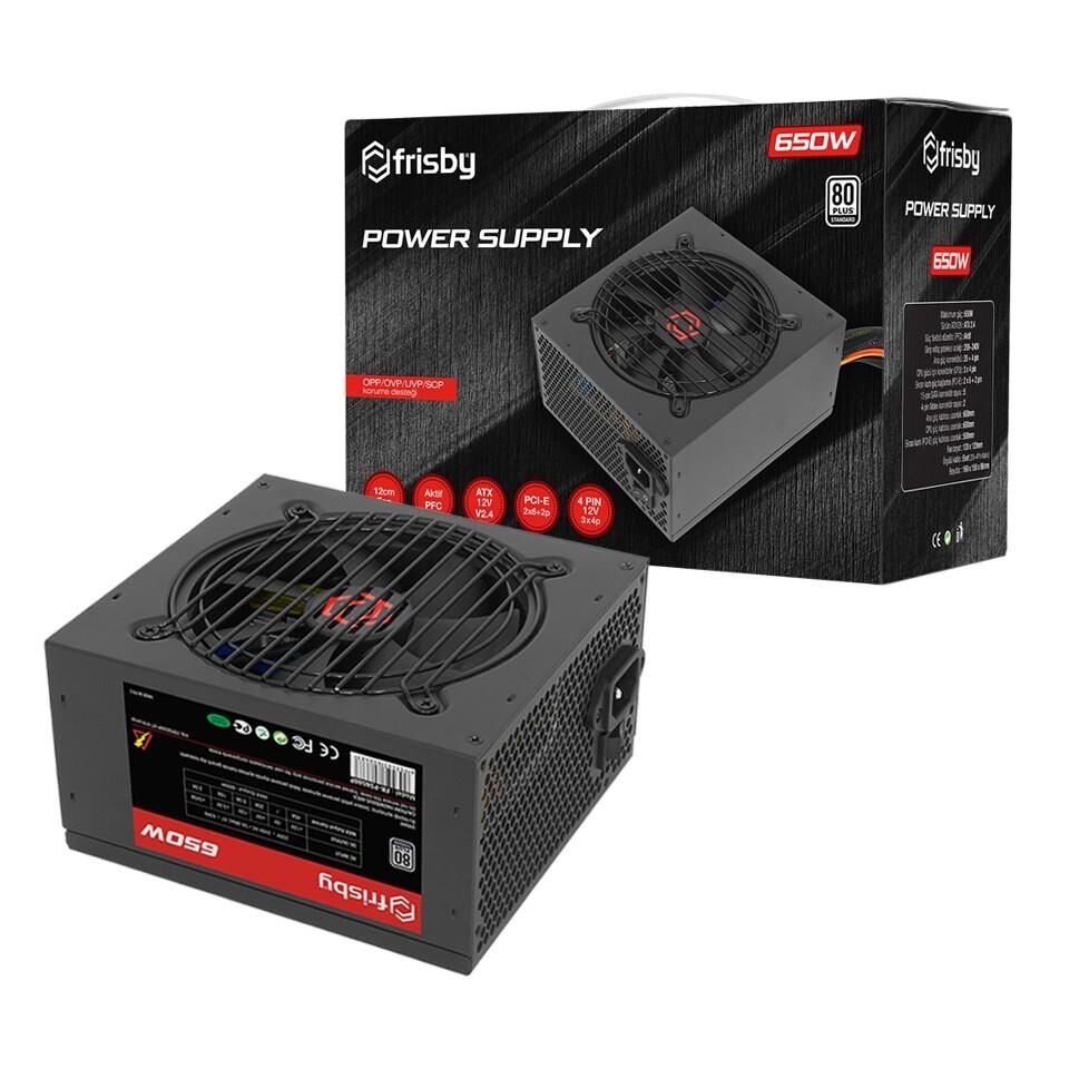 Frisby Fr-Ps6580P 80+ Power Supply 650W