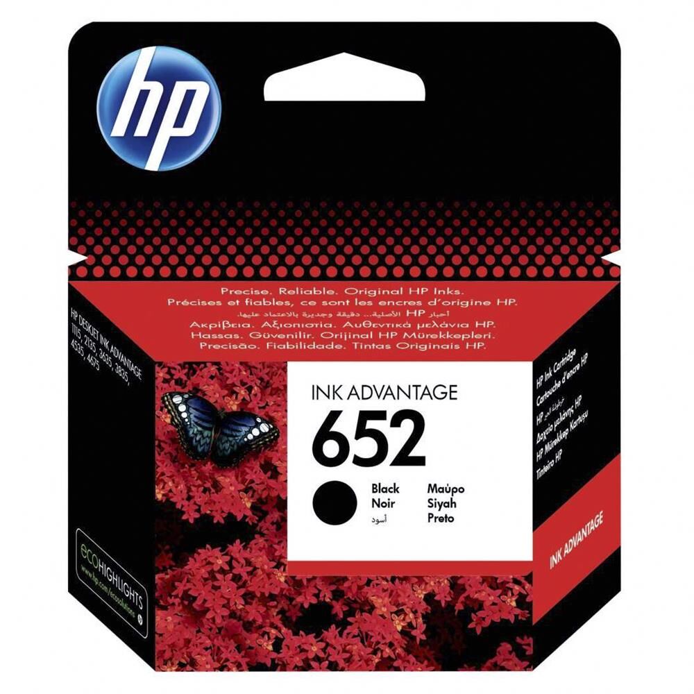 Hp F6V25Ae Siyah Kartus No: 652