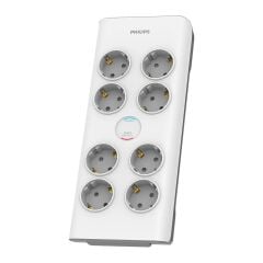 Philips Spn7080Wa/62 900J 8'Li̇ / 2M Akim Korumali Pri̇z