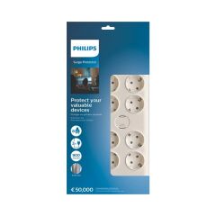 Philips Spn7080Wa/62 900J 8'Li̇ / 2M Akim Korumali Pri̇z