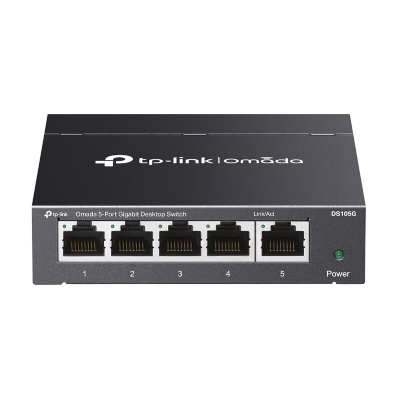 Tp-Link Omada Ds105G 5 Port Gigabit Yöneti̇lemez Metal Kasa Switch