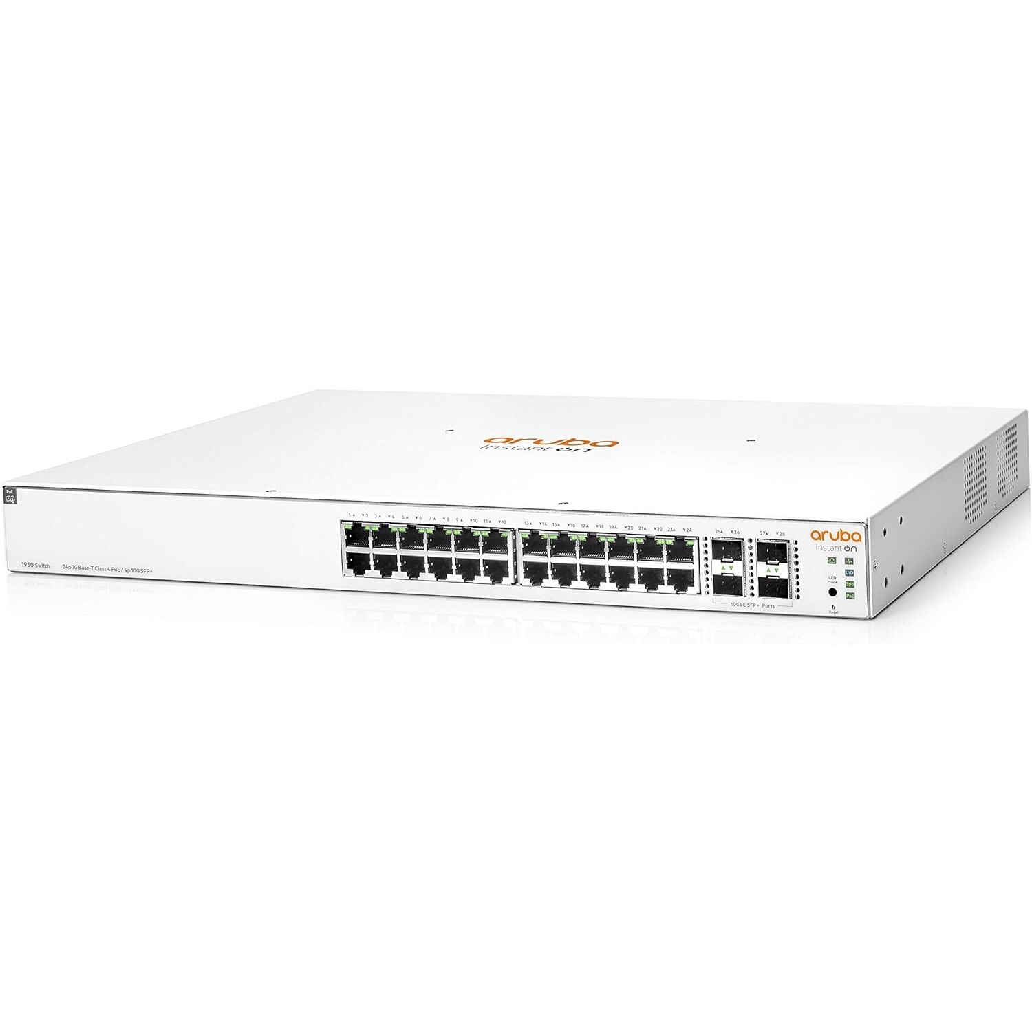 Hp 1930-24G-Poe+ (Jl684B) 24 Port 10/100/1000 24 Port Poe+ 4 X Sfp Yonetilebilir Rack Mount Switch