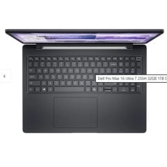 Dell Promax 16 Nbw Mc16250_2 U7-255H 32Gb(2X16Gb) 1Tb Ssd 6Gb Rtx Pro500 Blackwell W11P 3 Yil Yeri̇nde Garanti̇