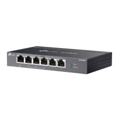 Tp-Link Omada Ds106Gpp 4 Port Gigabit+2 Port Gigabit Uplink 64W 250 Metre Poe Mesafe Metal Kasa Switch