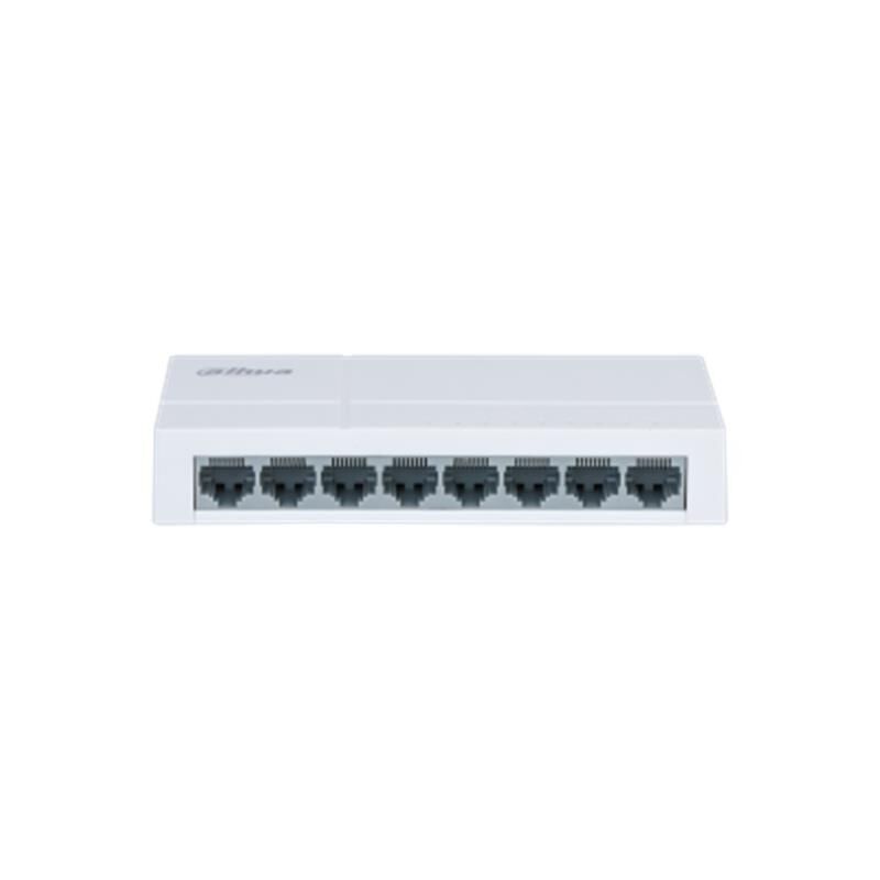 Dahua Pfs3008-8Et-L 8 Port 10/100 Plasti̇k Kasa Switch