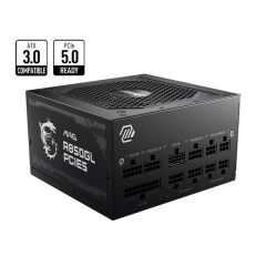 Msi Mag A850Gl Pcie5 850W 80+ Full Modular Gold Power Supply