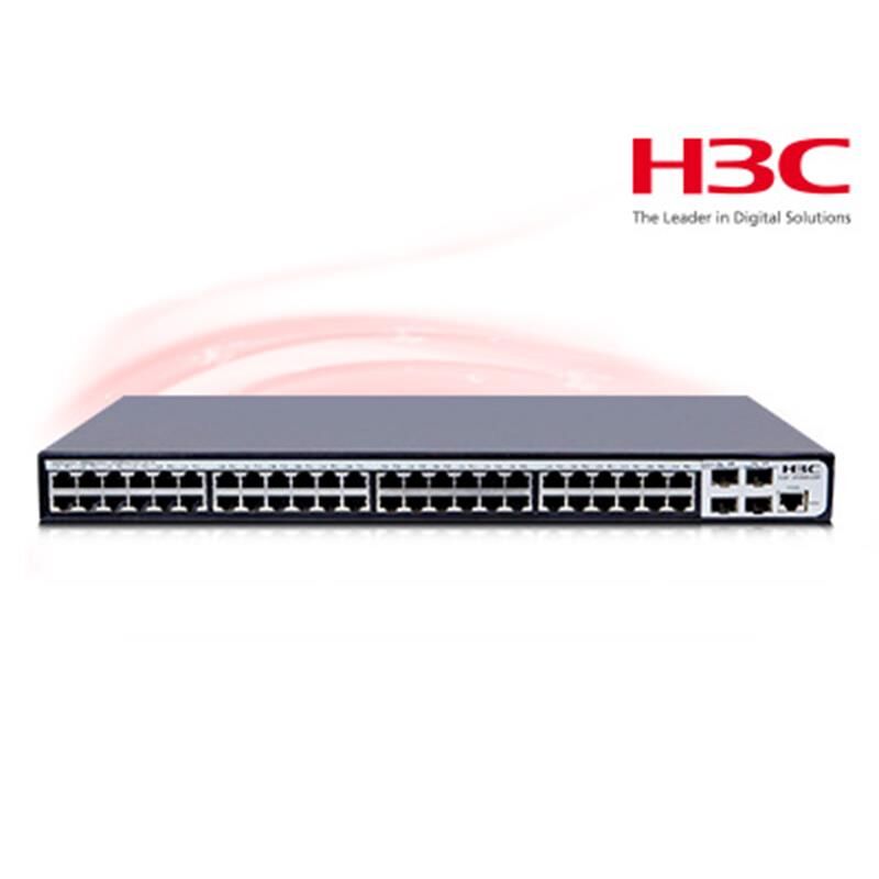 H3C 9801A1Q5 S1850-52P 48 Port Gigabit + 4X1Gb Sfp Uplink Web Yöneti̇lebi̇li̇r L2 Rackmount Switch