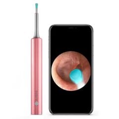 Bebird T5 3Mp Kamera 3.5Mm Lens Şarjli Wifi Görüntülü Kulak Temi̇zleyi̇ci̇ Pembe Renk