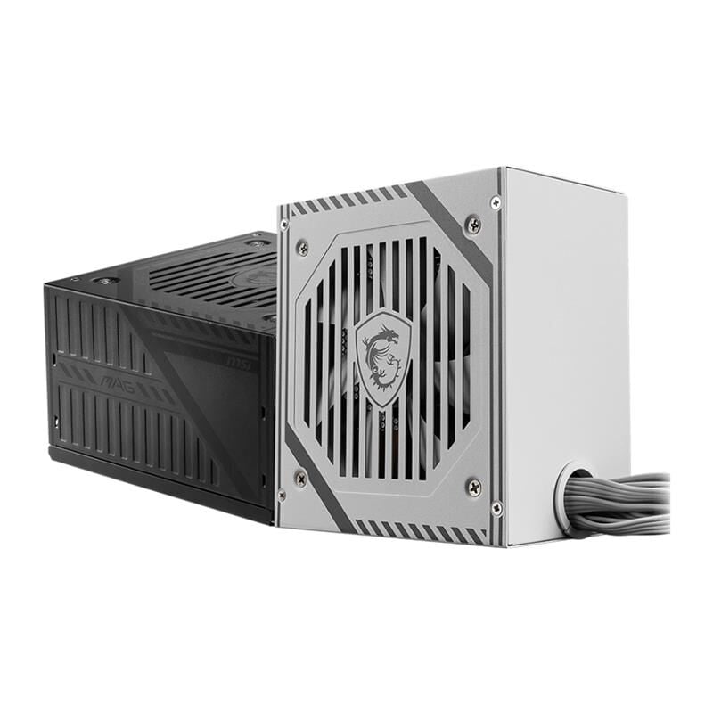 Msi Mag A650Bnl White 650W 120Mm Fan 80+ Bronze Power Supply