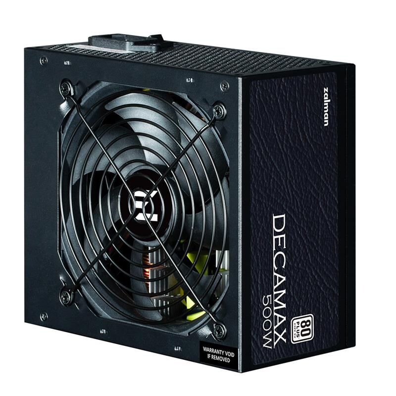 Zalman Zm500-Lx3 500W 80+ Yuksek Koruma Devre Tasarimi Aktif Pfc 12Cm Fan Power Supply