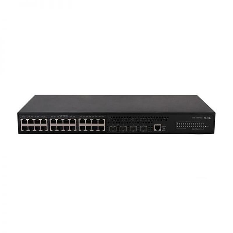 H3C 9801A1N5 Ls-5130S-28P-Ei-Gl L2 24 Port Gigabit+4X1Gb Sfp Uplink 1Xconsole Port Yöneti̇lebi̇li̇r Rackmount Switch