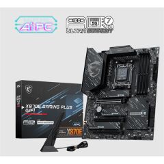 Msi X870E Gaming Plus Wifi Ddr5 8200Mt/S 1Xhdmi 3Xm.2 Usb Atx Am5 (Amd Am5 9000/8000/7000 Seri̇leri̇ İle Uyumlu)