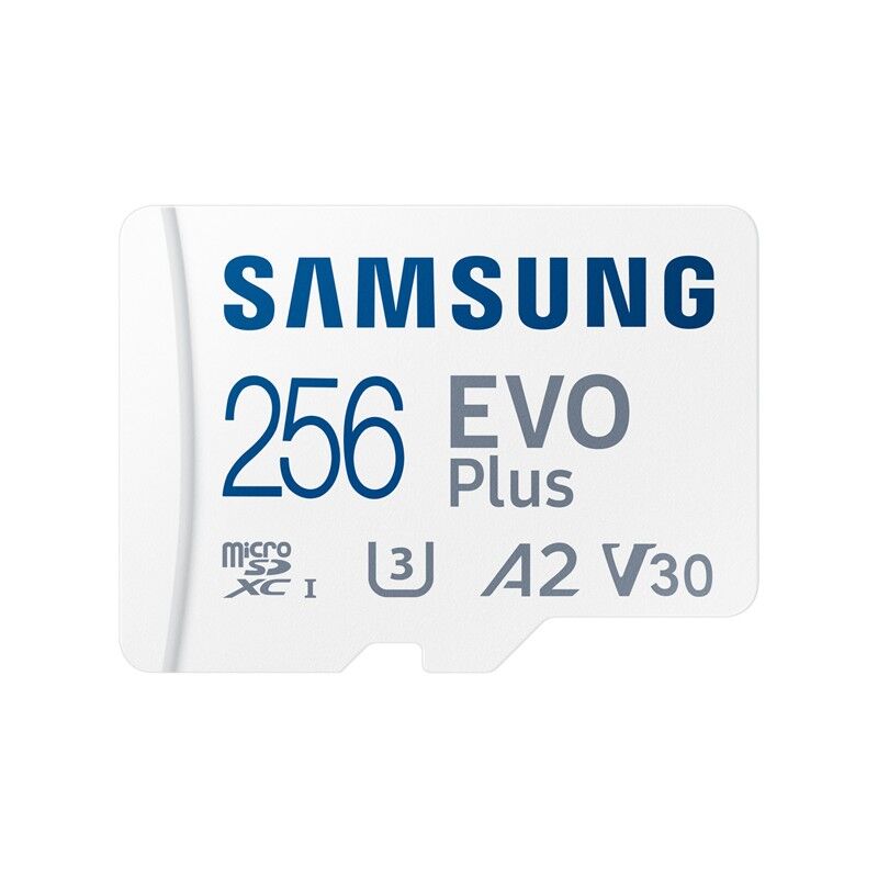 SAMSUNG 256GB EVO PLUS MICROSDXC UHS-I U3  V30  A2  160MB/S  MB-MC256SA/APC