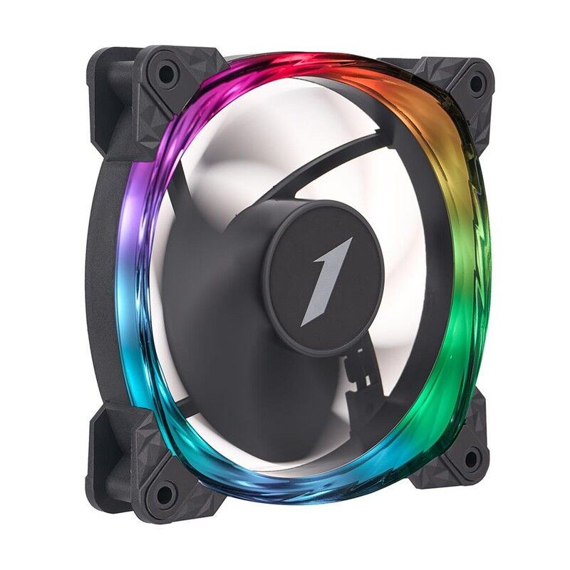 1St Player Fs7 120Mm Argb Pwm Tekli̇ Si̇yah Kasa Fani