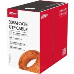 Dahua Pfm922I-6Un-C 305 Metre U/Utp 23Awg Cca Turuncu Renk Cat6 Kablo