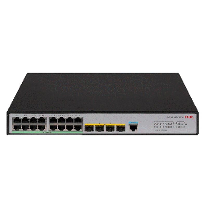 H3C S5120V3-20P-Li 16 Port Gigabit + 4X1Gb Sfp Uplink+Console Port L3 Yöneti̇lebi̇li̇r Rackmount Switch