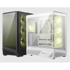Msi Mag Pano 130R Pz Temperli̇ Cam 3X120Mm Reverse Argb 1X120Mm Argb Fan Atx Panorami̇k Gami̇ng Bi̇lgi̇sayar Kasasi