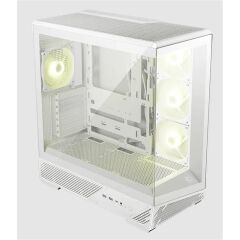 Msi Mag Pano 130R Pz Temperli̇ Cam 3X120Mm Reverse Argb 1X120Mm Argb Fan Atx Panorami̇k Gami̇ng Bi̇lgi̇sayar Kasasi