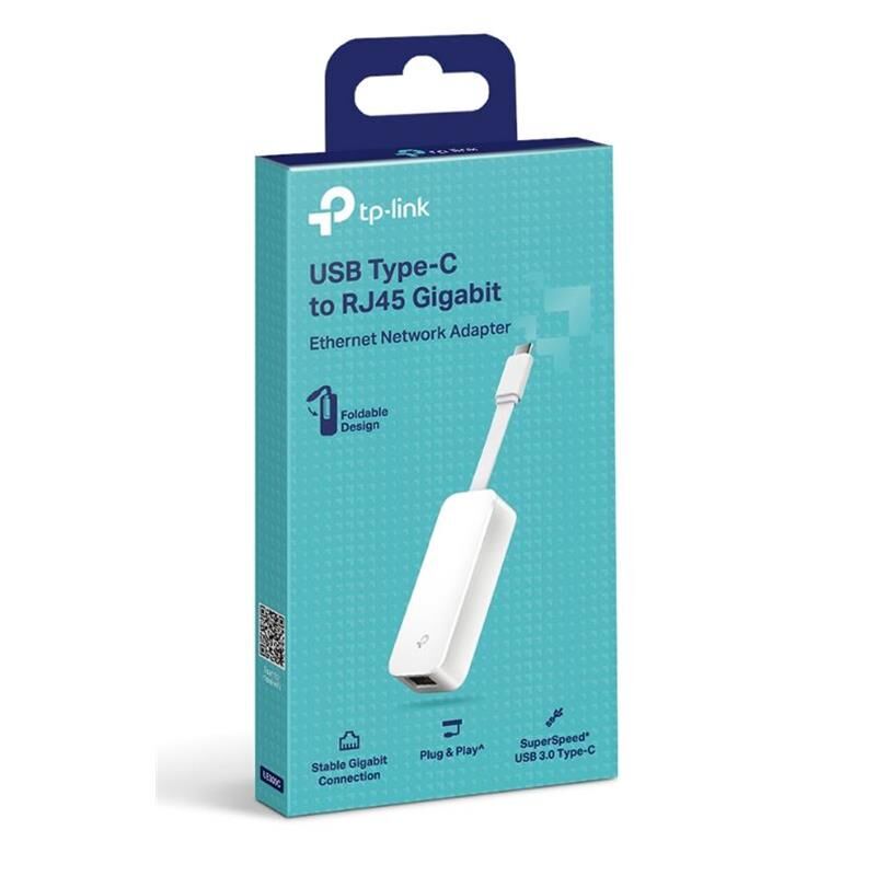 Tp-Link Ue300C Usb 3.0 Type-C To Gigabit Ethernet Ağ Adaptoru