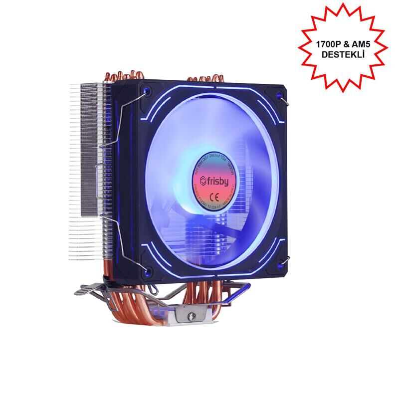 Frisby Fcl-F1336C (P6S) Intel 1366/115X/1200/1700-Amd Am2/Am2+/Am3/Am4/Am5 İşlemci̇ Fan