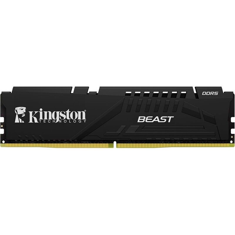 64 Gb Ddr5 6000Mhz Kingston Beast Black Expo 2X32Gb Cl36 Dimm Dt Kf560C36Bbek2/64Tr