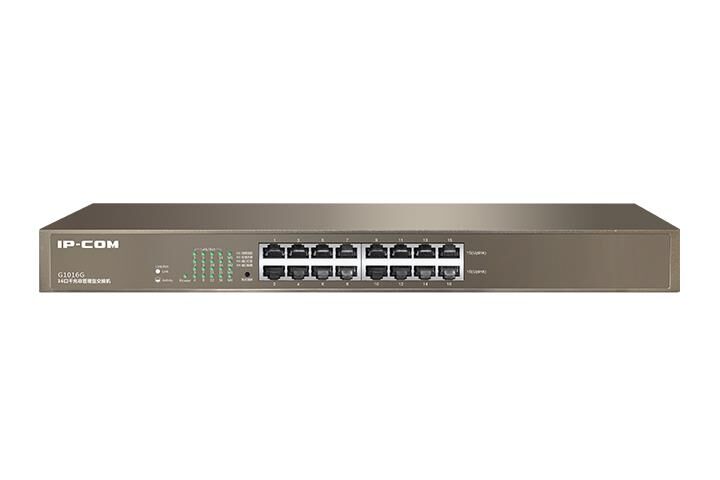 Ip-Com G1016G 16 Port Gigabit Rackmount Switch