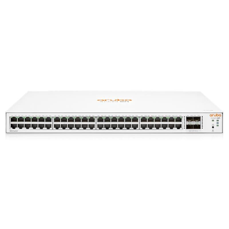 Hpe Aruba Ion Jl814A 48 Port Gigabit + 4X1Gb Sfp Uplink Yöneti̇lebi̇li̇r Rackmount Switch