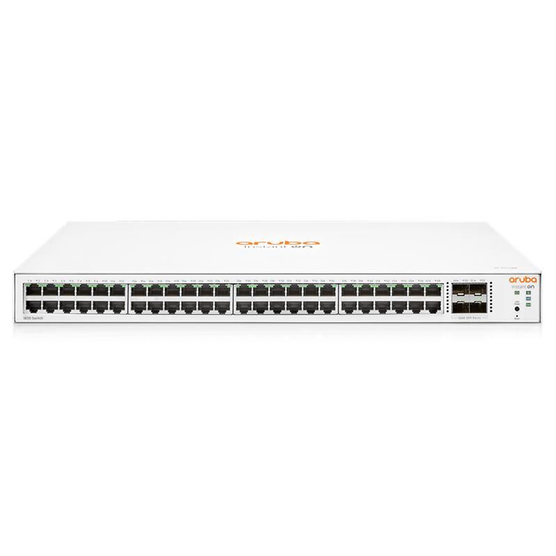 Hpe Aruba Ion Jl814A 48 Port Gigabit + 4X1Gb Sfp Uplink Yöneti̇lebi̇li̇r Rackmount Switch