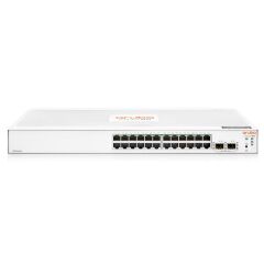 Hpe Aruba Ion Jl812A 1830 24 Port Gigabit + 2X1Gb Sfp Uplink Yöneti̇lebi̇li̇r Rackmount Switch