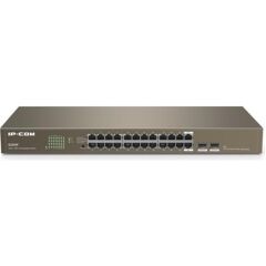 Ip-Com Ip-G1024F 24 Port Gigabit + 2X1Gb Sfp Uplink Rackmount Switch