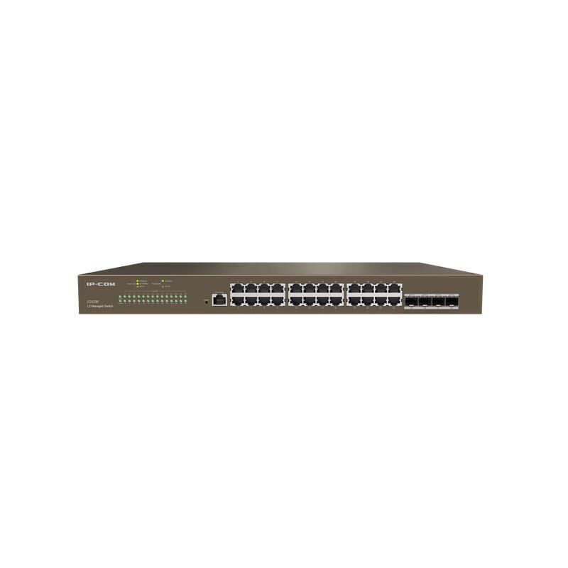 Ip-Com G3328F 24 Port Gigabit + 4X1Gb Sfp Uplink L2 Cloud Yöneti̇lebi̇li̇r Rackmount Switch