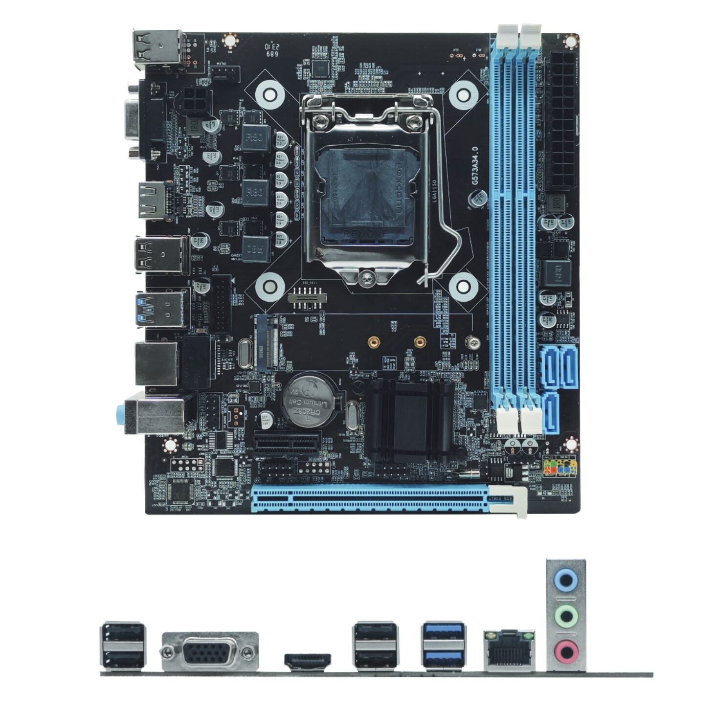 Axle Ax-Mbaih81T H81 2Xddr3 Vga+Hdmi 1Xm.2 1150 Pin Anakart