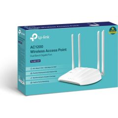 Tp-Link Tl-Wa1201 300+867Mbps 1Port 4 Anten 2.4/5Ghz Indoor Access Point