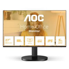27 Aoc 27B3Ha2 Ips 1Ms 100Mhz 1Xvga 1Xhdmi Fhd 1920X1080 Hoparlör Vesa Si̇yah