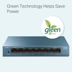 Tp-Link Ls108G 8 Port Gigabit Metal Kasa Switch