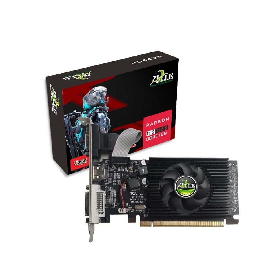 Axle Ax-R5 220/1Gd3P4Cdil R5 220 Lp 1Gb Ddr3 64Bit Vga/Dvi/Hdmi 16X