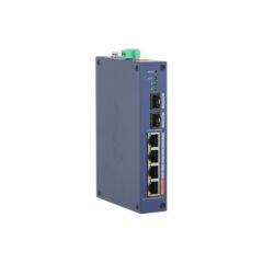 Dahua Chs4206-4Et-60 4 Port 10/100 + 2 Port Sfp Uplink 60W Poe Cloud Yöneti̇lebi̇li̇r Endüstri̇yel Switch
