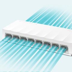 Tp-Link Ls1008 8 Port 10/100 Plasti̇k Kasa Switch