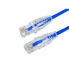 Ager Ac-602-0015 15Cm Utp Slim Cat6 Patch Kablo Mavi̇ Cu, Lszh Awg 28