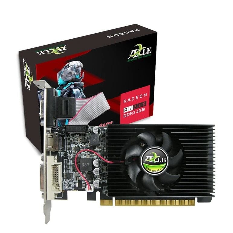 Axle Ax-R7-240/4Gd3P8Dip R7 240 4Gb Ddr3 128Bit Vga/Dvi/Hdmi 16X