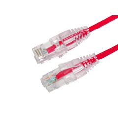 Ager Ac-602-0015 15Cm Utp Slim Cat6 Patch Kablo Kirmizi Cu, Lszh Awg 28