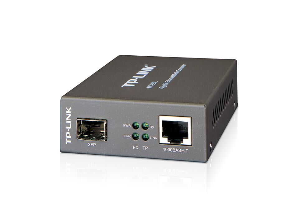 Tp-Link Omada Mc220L Gigabit Ethernet Medya Dönüştürücü