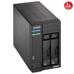 Asustor As6702T 4Gb 2 Bay 1Xglan Depolama Üni̇tesi̇