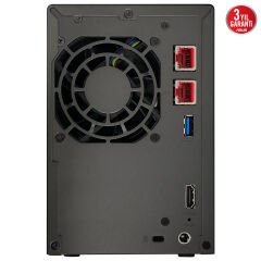 Asustor As6702T 4Gb 2 Bay 1Xglan Depolama Üni̇tesi̇