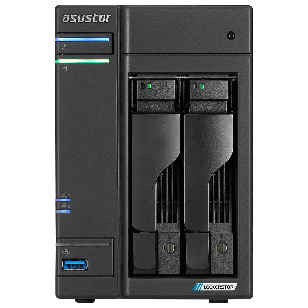 Asustor As6702T 4Gb 2 Bay 1Xglan Depolama Üni̇tesi̇