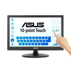 15.6 Asus Vt169He Ips 5Ms 60Mhz 1Xvga 1Xhdmi Fhd 1920X1080 Dokunmati̇k Ekran Flicker Free Çerçevesi̇z Vesa Si̇yah