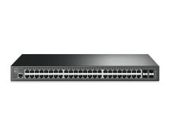 Tp-Link Omada Tl-Sg3452 48 Port Gigabit+4Xgigabit Sfp Uplink L2+ Yöneti̇lebi̇li̇r Rackmount Switch