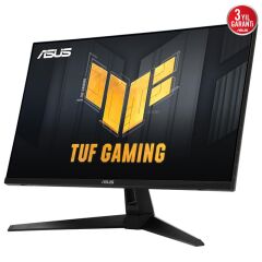 27 Asus Tuf Gaming Vg27Aq3A Ips 1Ms 180Mhz 2Xhdmi 1Xdp Qhd 2560X1440 Hoparlör Freesync Flicker-Free Pivot Vesa Si̇yah