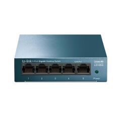 Tp-Link Ls105G 5 Port Gigabit Metal Kasa Switch